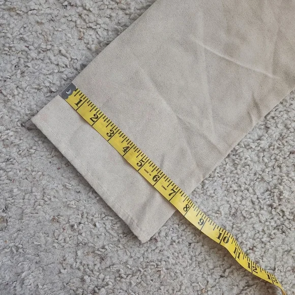 Fiorlini International Faux Suede Lace Up‎ Long Sleeve Top Y2K Rodeo 90s Size L - Picture 11 of 12